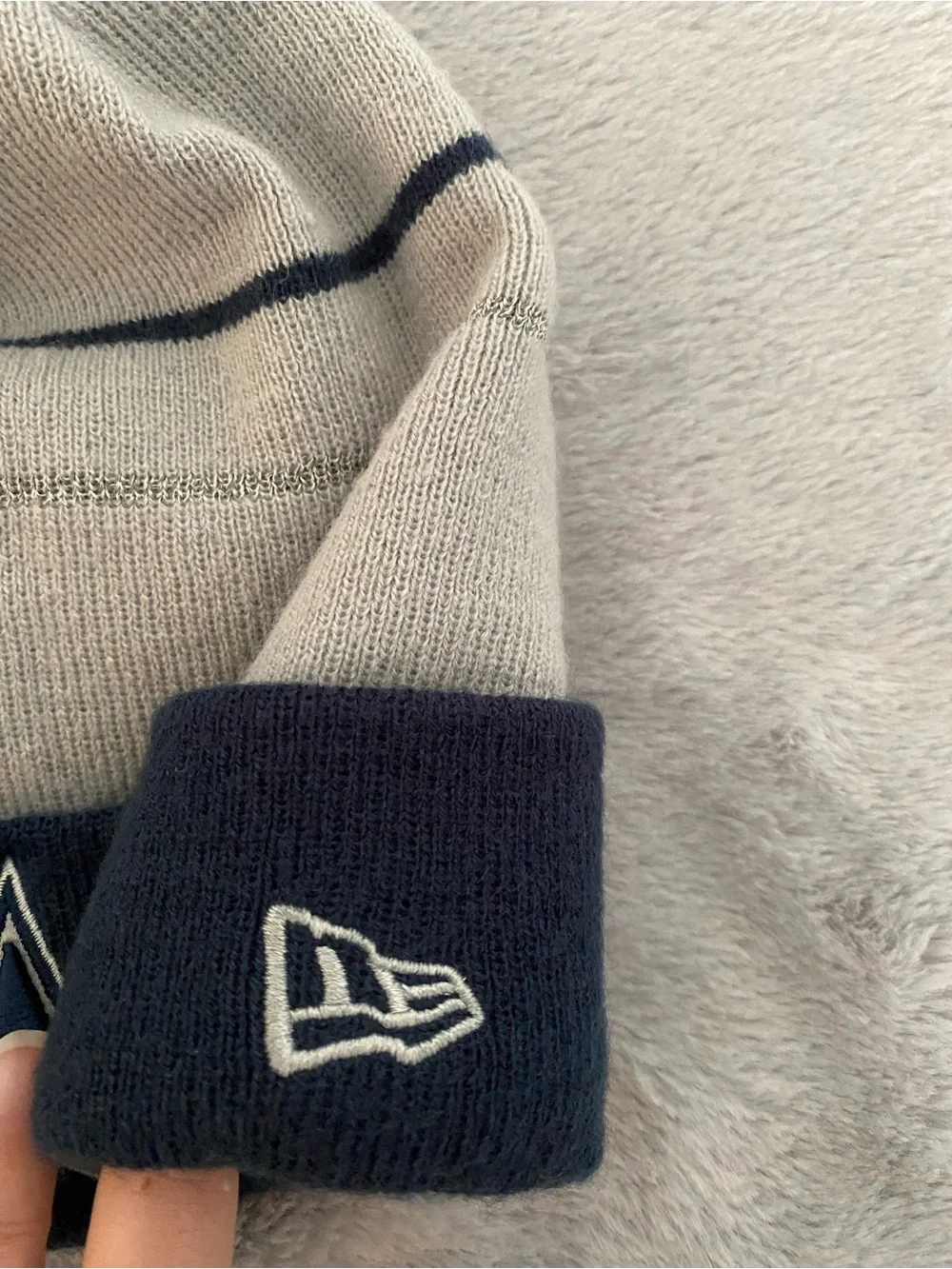 Dallas Cowboys Beanie in Gray & Navy